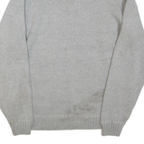 NAUTICA Mens Jumper Grey 1/4 Zip Tight Knit L