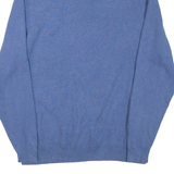 NAUTICA Mens Jumper Blue 1/4 Zip Tight Knit 2XL