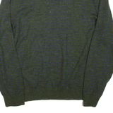 NAUTICA Mens Jumper Green Tight Knit L