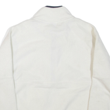 NAUTICA Womens Fleece White 1/4 Zip S