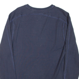 TOMMY HILFIGER Mens Jumper Blue Tight Knit M