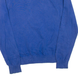 TOMMY HILFIGER Mens Jumper Blue Tight Knit M