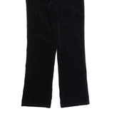 WOOLRICH Womens Corduroy Trousers Black Regular Straight W30 L32