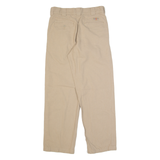DICKIES Workwear Mens Trousers Beige Regular Tapered W32 L32