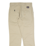 DICKIES Skateboarding Workwear Mens Trousers Beige Regular Straight W30 L32