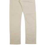 LEVI'S 513 Mens Trousers Beige Slim Straight W31 L32