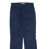 CARHARTT Workwear Mens Trousers Blue Relaxed Straight W30 L31