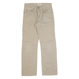LEVI'S 514 Mens Trousers Beige Regular Straight W28 L28