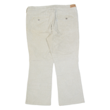 LEVI'S 515 Womens Corduroy Trousers Cream Regular Bootcut W34 L26