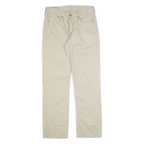 LEVI'S 514 Mens Trousers Beige Regular Straight W29 L30