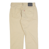 LEVI'S 514 Mens Trousers Beige Regular Straight W32 L32