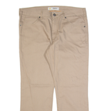 LEE Mens Trousers Beige Regular Straight W38 L30