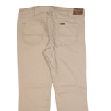 LEE Mens Trousers Beige Regular Straight W38 L30