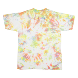 NASCAR CAFE Signed Tie-dye Racing Mens Biker T-Shirt White USA XL