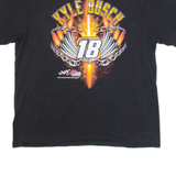 NASCAR Kyle Busch Racing Mens T-Shirt Black USA XL