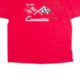 JH DESIGN Corvette Racing Mens T-Shirt Red USA 2XL