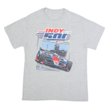 102nd Indy Racing Mens T-Shirt Grey USA S