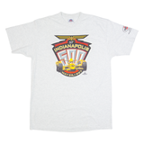 ATHLETIC JOY Indianapolis 500 Racing Mens T-Shirt Grey USA XL