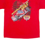 GILDAN Indianapolis 500 Racing Mens T-Shirt Red USA L