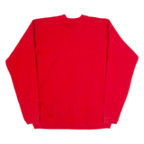 DISNEY Mickey Mouse Mens Sweatshirt Red 90s USA L