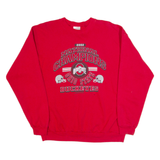 TULTEX Ohio State Buckeyes National Champions Mens Sweatshirt Red 90s USA XL