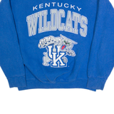 STARTER Kentucky Wildcats Womens Sweatshirt Blue 90s USA L