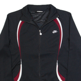 NIKE Womens Track Jacket Black L