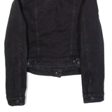 GUESS Womens Denim Jacket Blue M