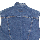 LEVI'S Patches Womens Denim Gilet Blue M