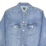 LEE Womens Denim Jacket Blue XL
