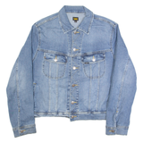 LEE Womens Denim Jacket Blue XL
