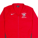 NIKE Crown Point Track And Field Mens Track Jacket Red USA S