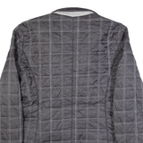 NAUTICA Blazer Style Womens Quilted Jacket Grey Check M