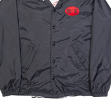 TRIMARK Mens Coach Jacket Black 90s USA S