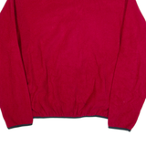 LAYERS Polartec Mens Fleece Jacket Red 90s M