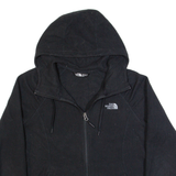 THE NORTH FACE Womens Fleece Jacket Black Hooded M