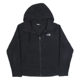 THE NORTH FACE Womens Fleece Jacket Black Hooded M
