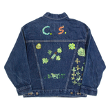 LEVI'S Womens Denim Jacket Blue S