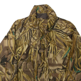 Mens Jacket Brown Camouflage L