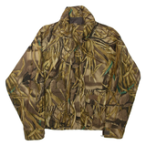 Mens Jacket Brown Camouflage L