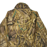 Mens Jacket Brown Camouflage L