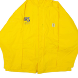 CARHARTT Mens Workwear Jacket Yellow Hooded L