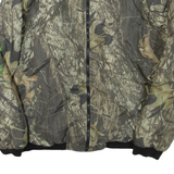 REMINGTON Mens Jacket Green Camouflage L