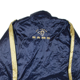 LOGO ATHLETIC X NFL St. Louis Cardinals Mens Jacket Blue Nylon USA 2XL