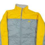STARTER Mens Jacket Grey Nylon Colourblock L
