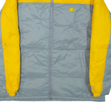STARTER Mens Jacket Grey Nylon Colourblock L