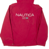NAUTICA Mens Jacket Red Hooded L