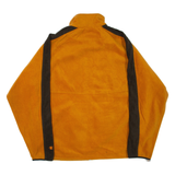CHAMPION Mens Fleece Jacket Orange L