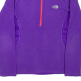THE NORTH FACE Lightweight Womens Fleece Jacket Purple M