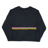 NIKE Womens Sweatshirt Black L